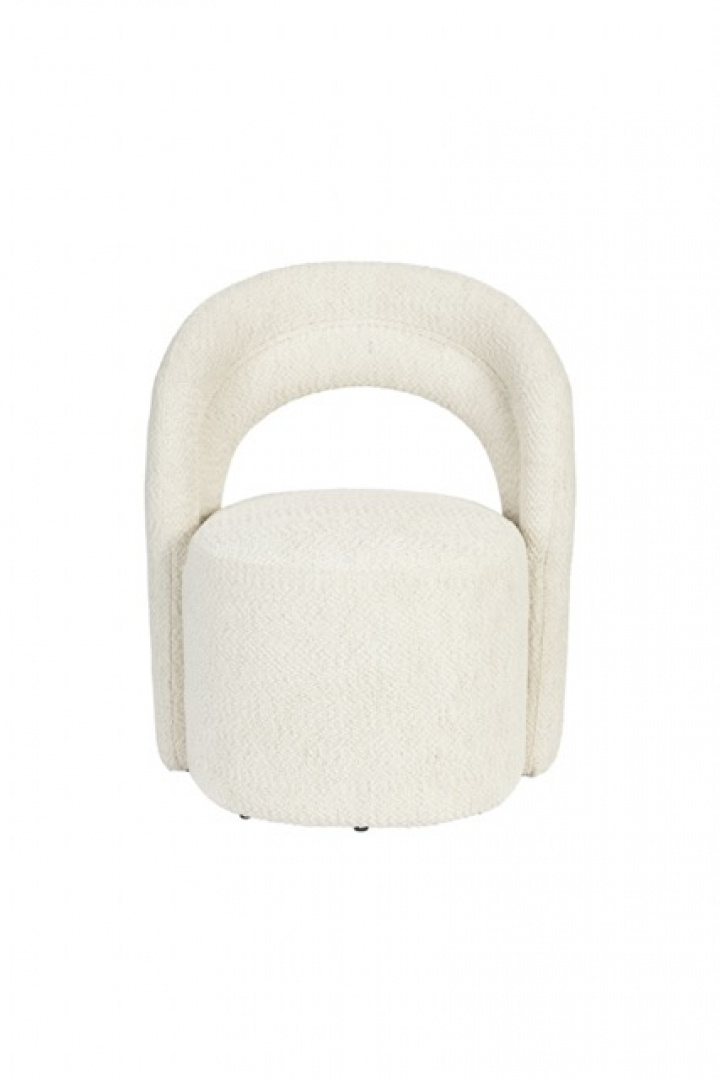 Fauteuil \'Seina\' 66x63 - Beige in de groep Meubels / Zitmeubels / Fauteuils bij Reforma (3100233)