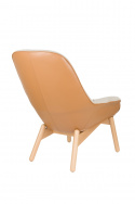 Lounge stoel \'Duke\' 92x75x93cm - Beige