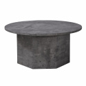 Salontafel \'Bilbao\' Rond 80cm - Grijs