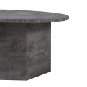Salontafel \'Bilbao\' Rond 80cm - Grijs