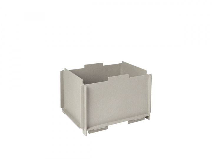 Doos \'Stacie\' - Grijs in de groep Inrichting / Decoratie / Overige decoratie bij Reforma (32000052)