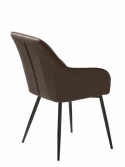 Stoel \'Siena\' - Donkerbruin