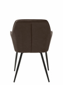 Stoel \'Siena\' - Donkerbruin
