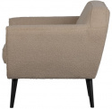 Fauteuil \'Rocco\' - Beige/Teddy