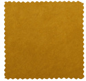 Voetenbank \'Rocco\' - Okergeel/Velours