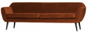Bank \'Rocco\' - Roest/Velours