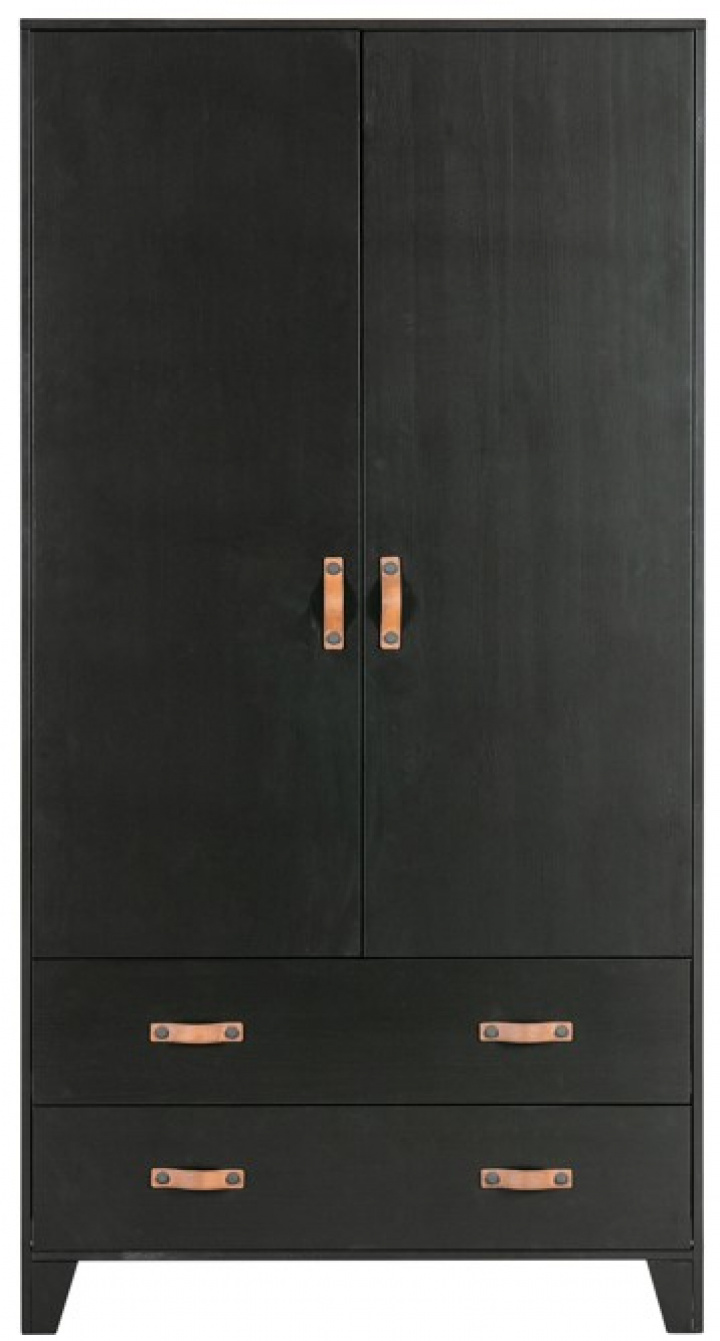 Kast \'Dian\' - Zwart in de groep Meubels / Planken & opslag / Kasten en dressoirs bij Reforma (340811-Z)