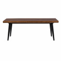 Bank \'Alagon\' 120x40cm - Bruin