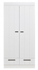 Kledingkast \'Connect\' lades - wit