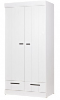 Kledingkast \'Connect\' lades - wit
