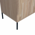 Dressoir ‘New Gravure’ 200 cm - Eiken/Zwart