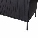 Dressoir ‘New Gravure’ 200 cm - Zwart/Zwart