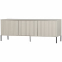 TV-meubel ‘New Gravure’ 150 cm - Beige/Zwart