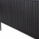 TV-meubel ‘New Gravure’ 150 cm - Zwart/Zwart