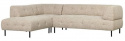 Linker hoekbank \'Lloyd\' - Beige