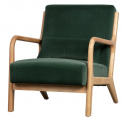 Fauteuil \'Mark\' - Groene Velvet
