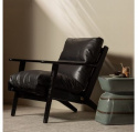 Fauteuil \'Houston\' - Zwart