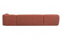 Rechter bank \'Polly\' - Terracotta