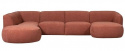 Linker bank \'Polly\' - Terracotta
