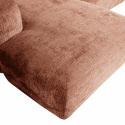 Bank ‘Cloud’ 3-zits chaise longue links - Roze-bruin
