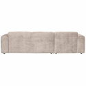 Bank ‘Cloud’ 3-zits chaise longue links - Grijs