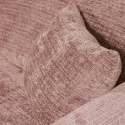 Bank ‘Cloud’ 3-zits chaise longue links - Bruin-grijs/Roze