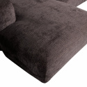 Bank ‘Cloud’ 3-zits chaise longue links - Donkerbruin
