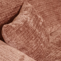 Bank ‘Cloud’ 3-zits chaise longue rechts - Roze/bruin