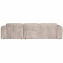 Bank ‘Cloud’ 3-zits chaise longue rechts - Grijs