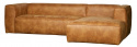 Bank \'Bean\' 4-zits - Cognac