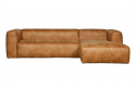 Bank \'Bean\' 4-zits - Cognac