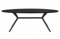 Eettafel \'Bruno\' 220x100cm - Zwart