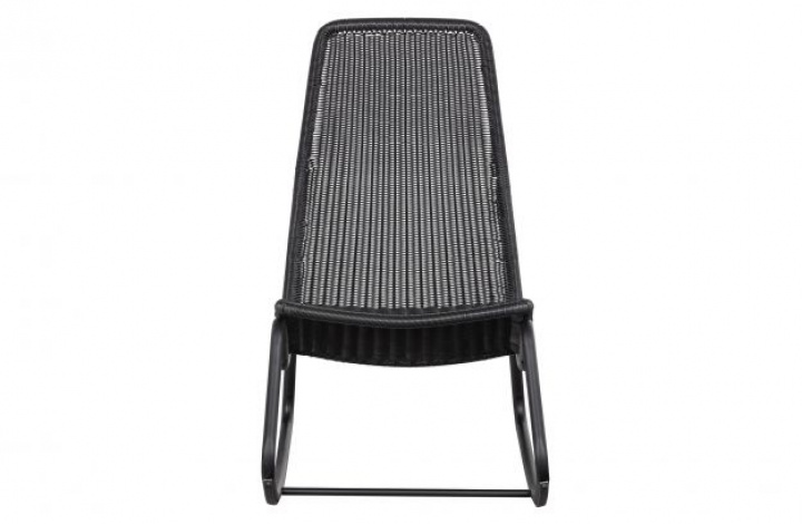 Schommelstoel \'Tom\' - Zwart in de groep Meubels / Tuinmeubelen / Lounge meubels bij Reforma (377259-Z)