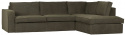 Bank \'Freddie\' 4-zits - Groen