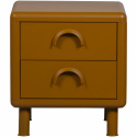 Nachttafel \'Rune’ - Geel