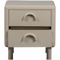 Nachttafel \'Rune’ - Beige