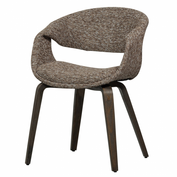 Eetstoel ‘Yossi’ - Bruin/Donkerbruin in de groep Meubels / Zitmeubels / Stoelen bij Reforma (377505-BD)