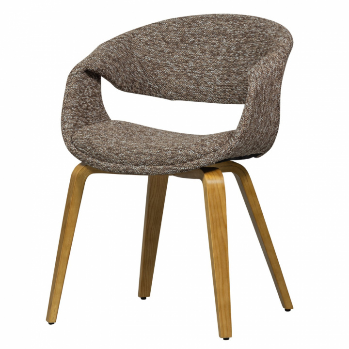 Eetstoel ‘Yossi’ - Bruin in de groep Meubels / Zitmeubels / Stoelen bij Reforma (377505-BN)