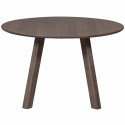 Eettafel ‘Tablo’ 120 cm rond - Donkerbruin