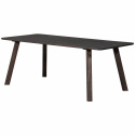 Eettafel ‘Tablo’ 200x90cm - Donkerbruin
