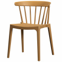 Stoel \'Bliss\' - Houtkleur