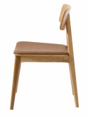 Stoel \'Garde\' - Eik/Bruin