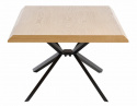 Tafel \'Alafors\' 130x68cm - Natuurlijk