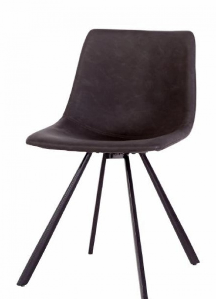 Stoel \'Kattvik\' - Donkergrijs in de groep Meubels / Zitmeubels / Stoelen bij Reforma (40010000)