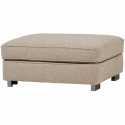 Voetenbank ‘Lazy’ - Beige bouclé