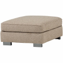 Voetenbank ‘Lazy’ - Beige bouclé