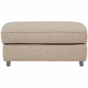 Voetenbank ‘Lazy’ - Beige bouclé