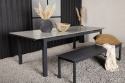Eettafel \'Laxsjö\' 229x100cm - Zwart