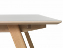 Eettafel \'Hallaryd\' 180x90cm - Eiken/Grijs