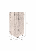 Vintage Kast \'Lico\' - Natuur